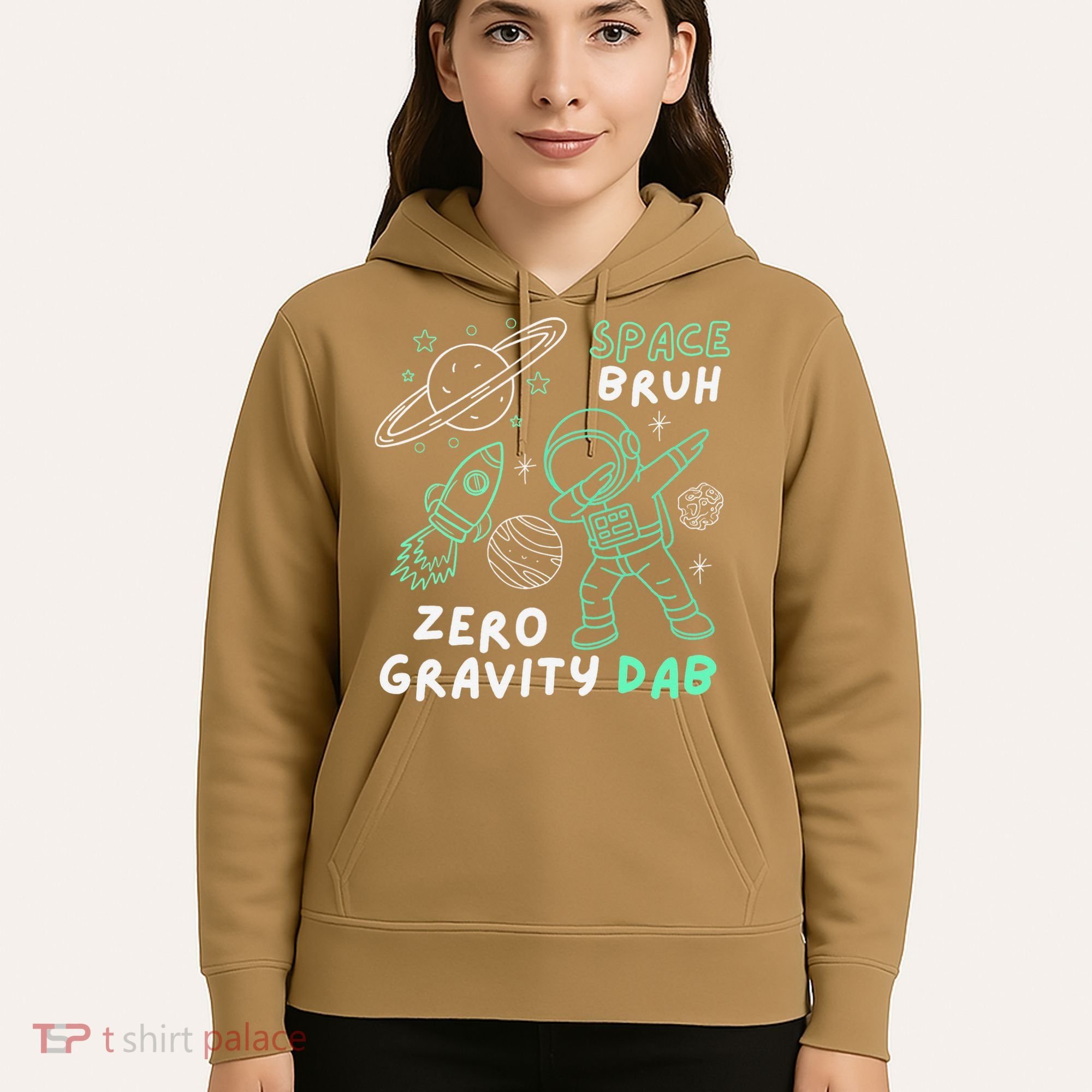 Space Bruh Zero Gravity Dab - Funny Astronaut Hoodie