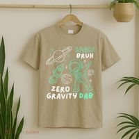 Space Bruh Zero Gravity Dab - Funny Astronaut T-Shirt thumb 2