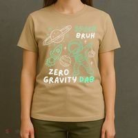 Space Bruh Zero Gravity Dab - Funny Astronaut T-Shirt thumb 4