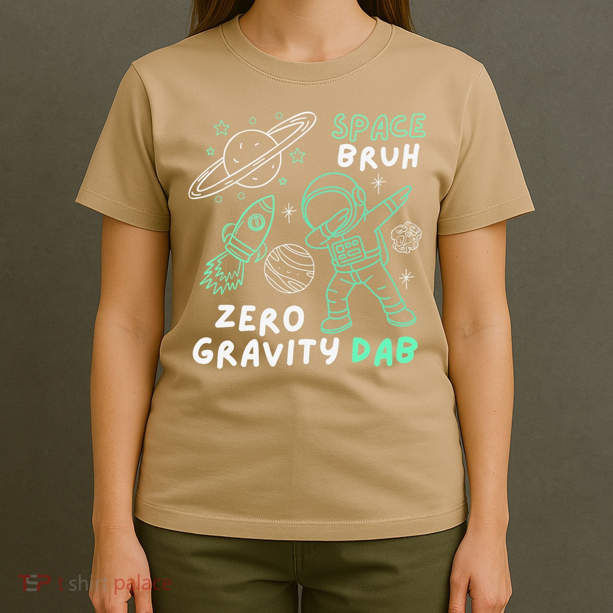 Space Bruh Zero Gravity Dab - Funny Astronaut T-Shirt