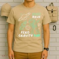 Space Bruh Zero Gravity Dab - Funny Astronaut T-Shirt thumb 6