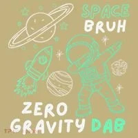 Space Bruh Zero Gravity Dab - Funny Astronaut Mousepad thumb 1