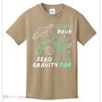 Space Bruh Zero Gravity Dab - Funny Astronaut Kids T-Shirt thumb 0