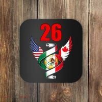 Soccer Cup 26 North American Soccer Tournament 2026 Coaster thumb 0