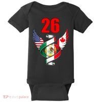 Soccer Cup 26 North American Soccer Tournament 2026 Baby Bodysuit thumb 0