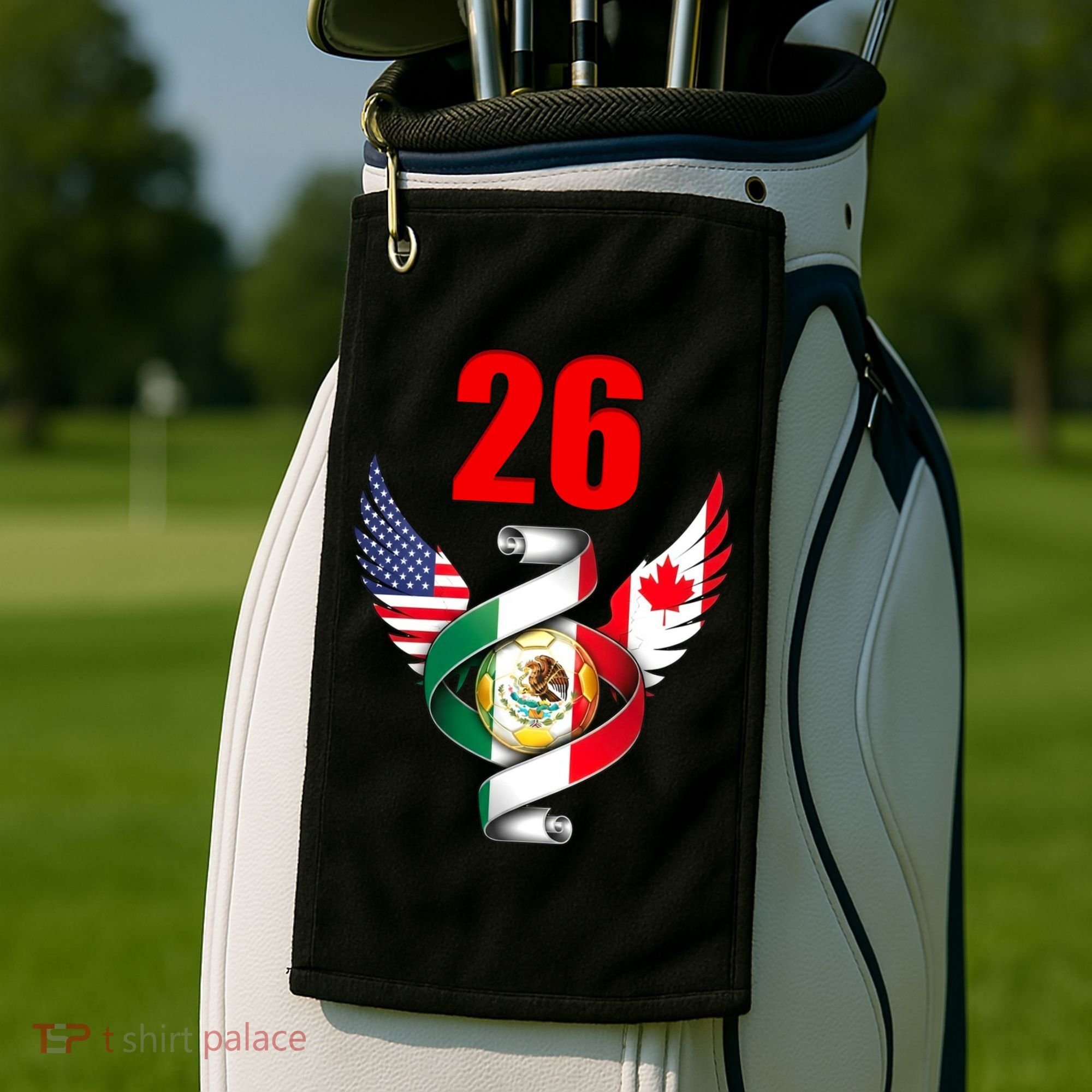 Soccer Cup 26 North American Soccer Tournament 2026 Golf Towel