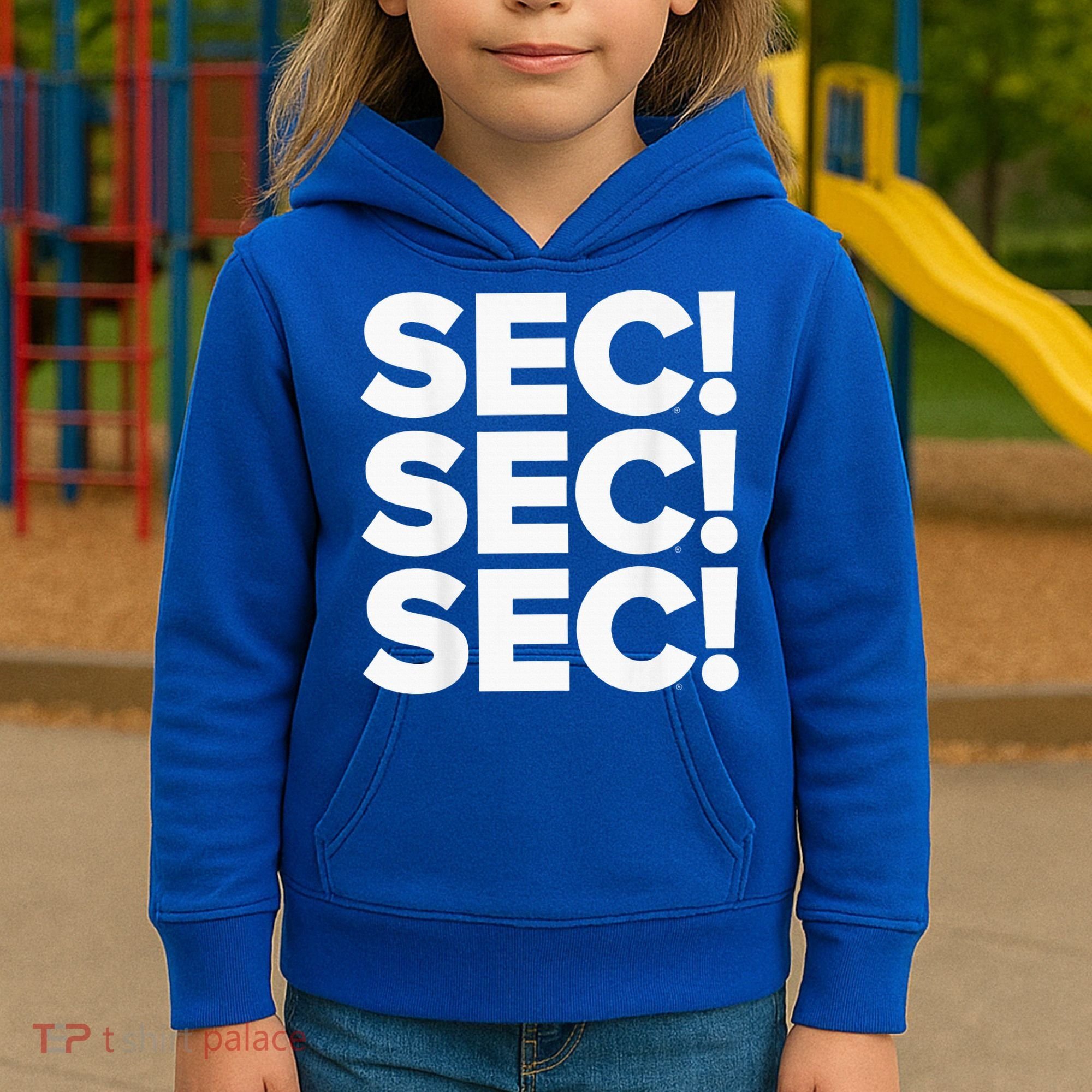 Sec Champs 2024 Baseball Kids Hoodie