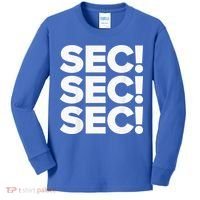 Sec Champs 2024 Baseball Kids Long Sleeve Shirt thumb 0