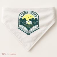 Summer Camp 2022 Read Beyond the Beaten Path STEM Teacher USA-Made Doggie Bandana thumb 0