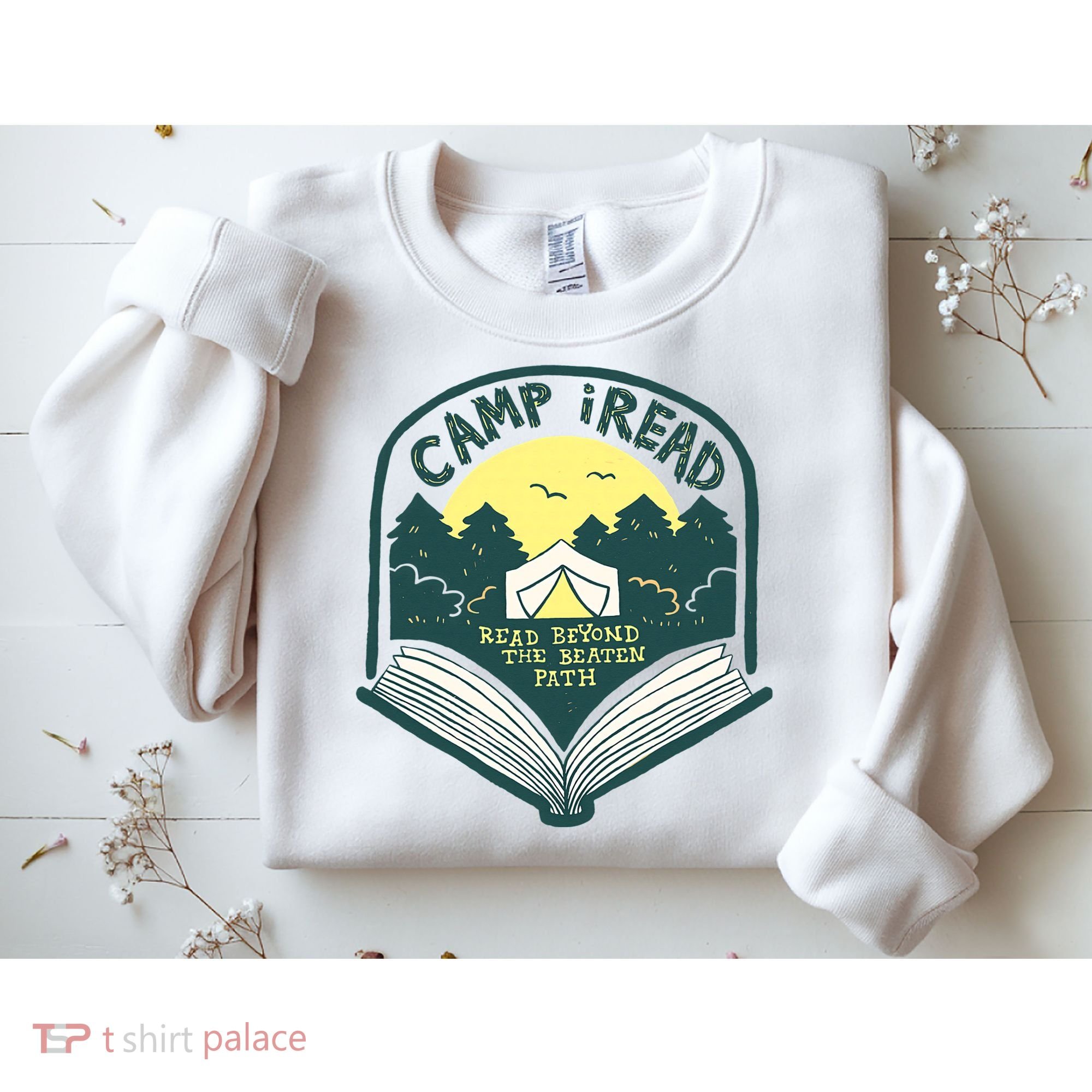 Summer Camp 2022 Read Beyond the Beaten Path STEM Teacher Sweatshirt