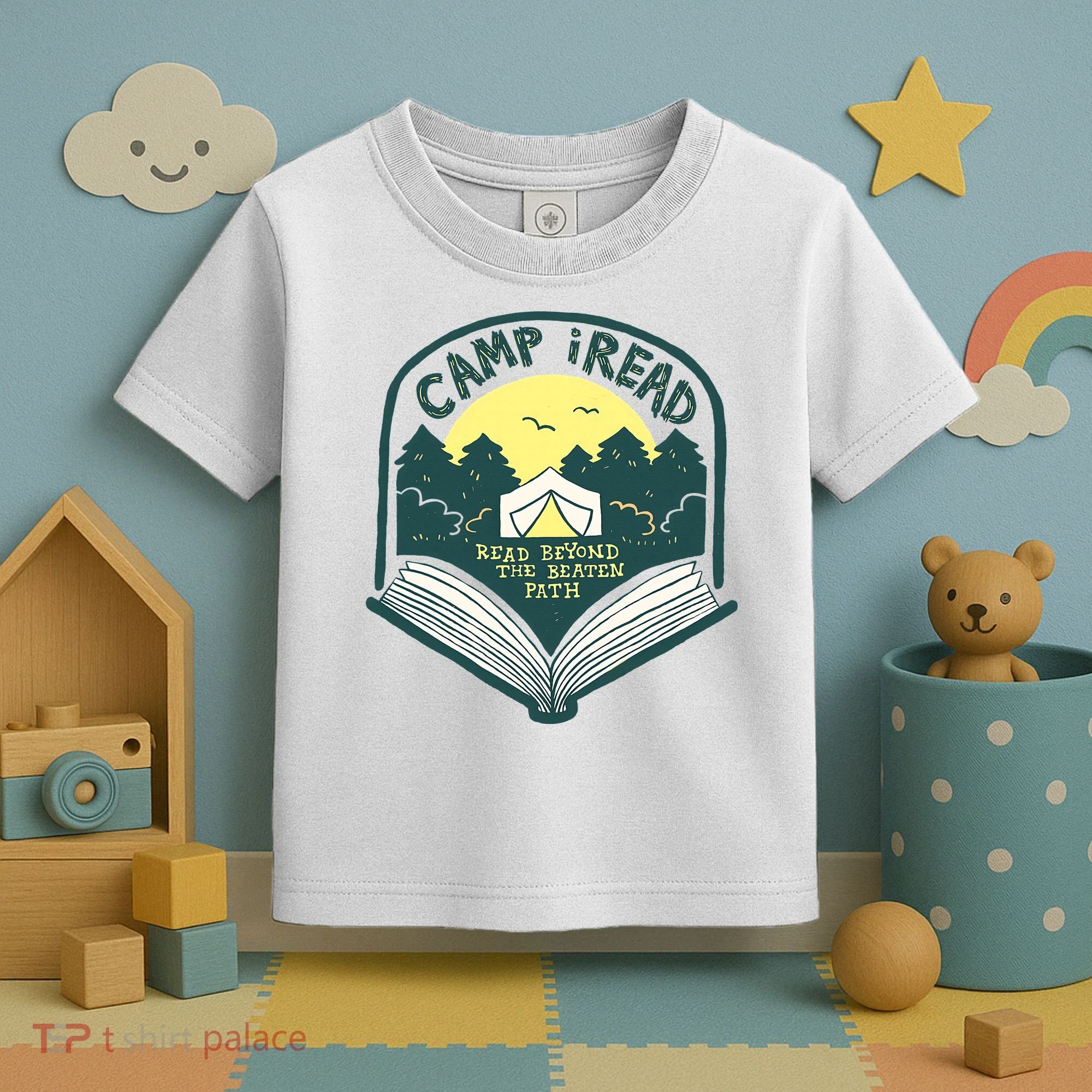Summer Camp 2022 Read Beyond the Beaten Path STEM Teacher Toddler T-Shirt
