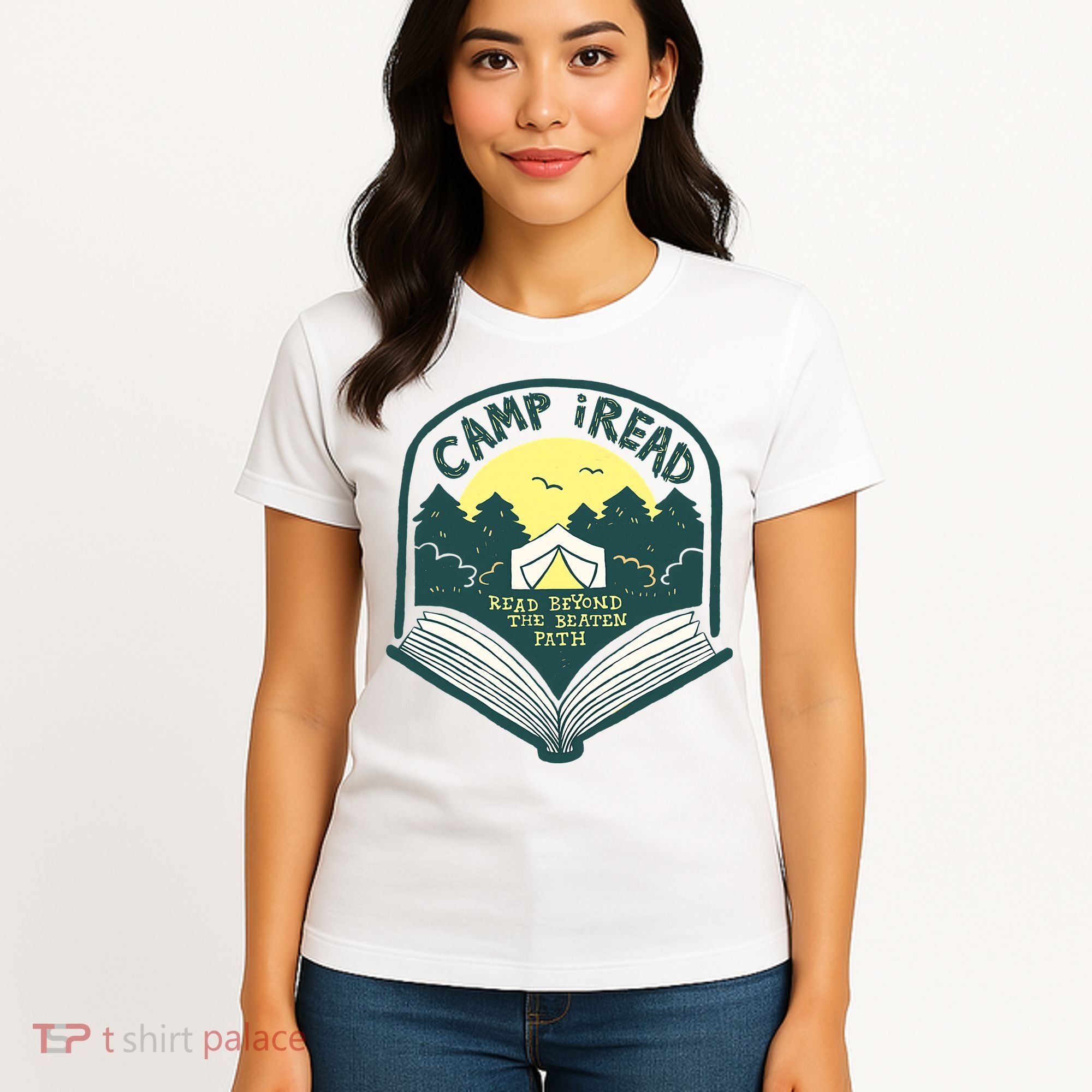 Summer Camp 2022 Read Beyond the Beaten Path STEM Teacher Women's T-Shirt
