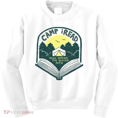 Summer Camp 2022 Read Beyond the Beaten Path STEM Teacher Kids Sweatshirt