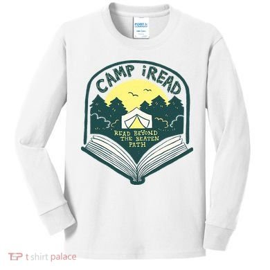 Summer Camp 2022 Read Beyond the Beaten Path STEM Teacher Kids Long Sleeve Shirt