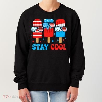 Stay Cool 4th July Popsicle Women's Sweatshirt