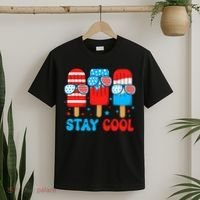 Stay Cool 4th July Popsicle T-Shirt thumb 2