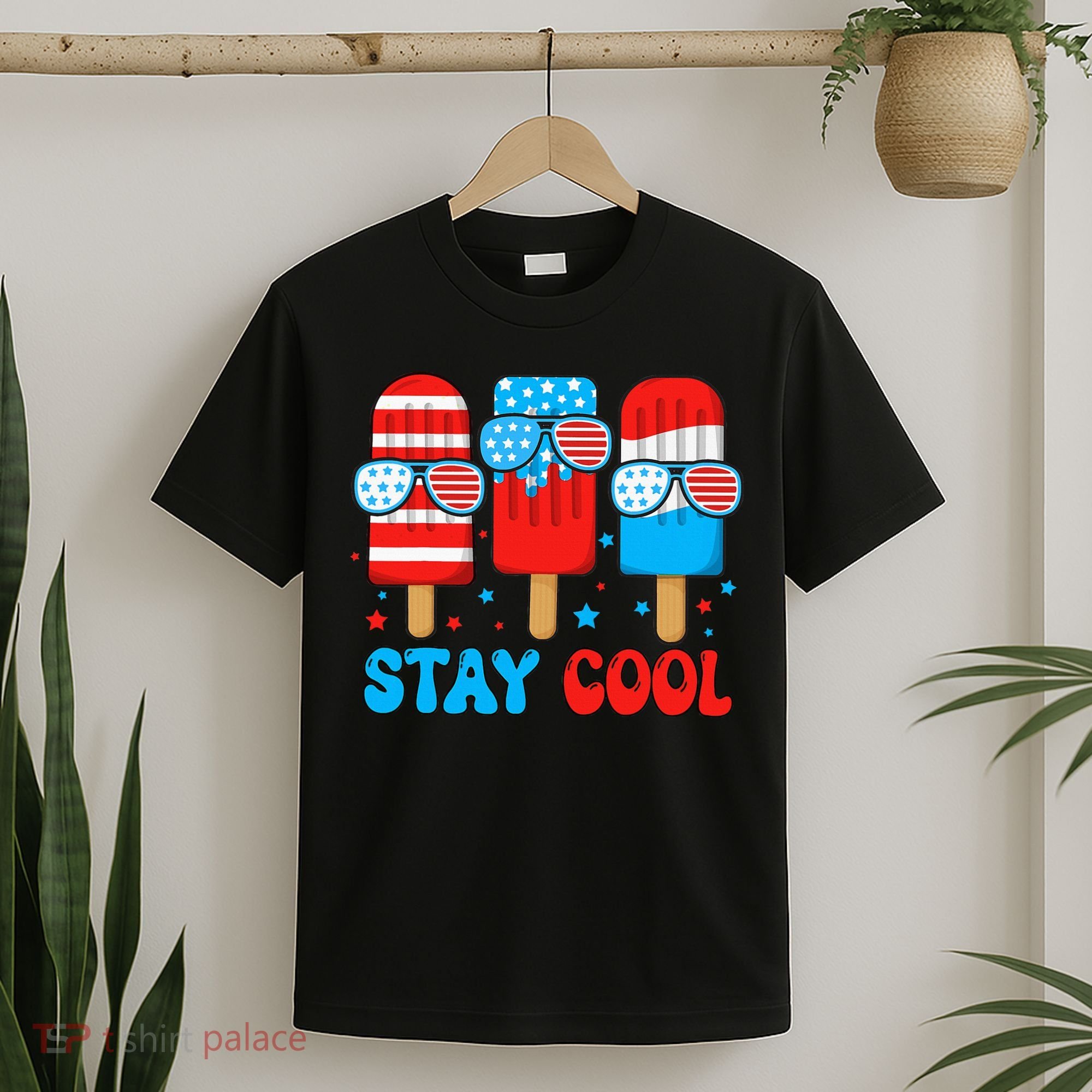 Stay Cool 4th July Popsicle T-Shirt