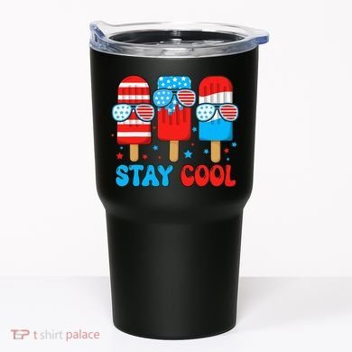Stay Cool 4th July Popsicle Tumbler
