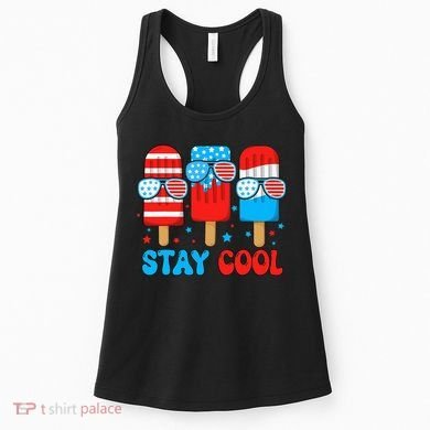 Stay Cool 4th July Popsicle Women's Tank Top