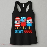 Stay Cool 4th July Popsicle Women's Tank Top thumb 3