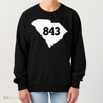 South Carolina 843 Area Code Women's Sweatshirt