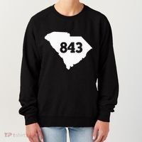 South Carolina 843 Area Code Women's Sweatshirt thumb 0
