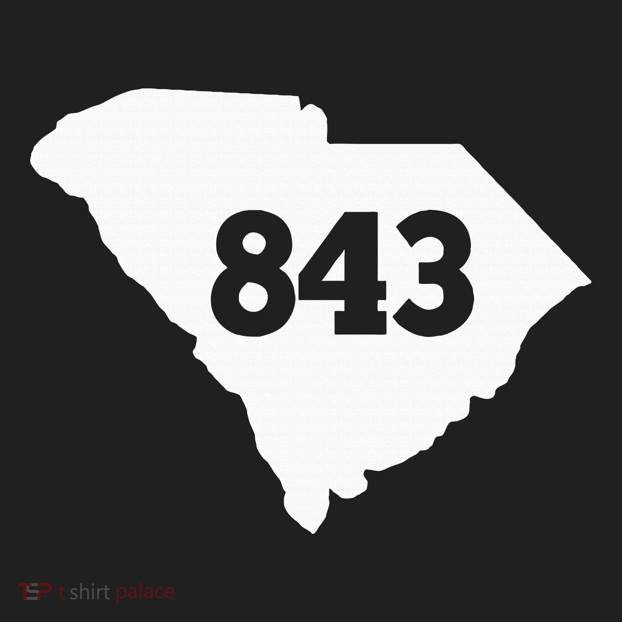 South Carolina 843 Area Code Women's Sweatshirt