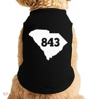 South Carolina 843 Area Code Doggie Tank thumb 0