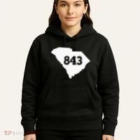 South Carolina 843 Area Code Hoodie thumb 5