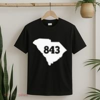 South Carolina 843 Area Code T-Shirt thumb 2