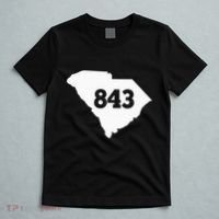 South Carolina 843 Area Code T-Shirt thumb 5