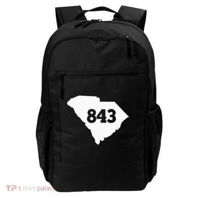 South Carolina 843 Area Code Backpack