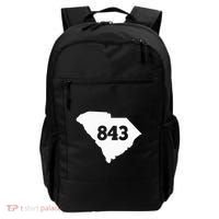 South Carolina 843 Area Code Backpack thumb 0