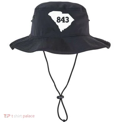 South Carolina 843 Area Code Bucket Hat
