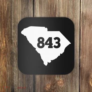 South Carolina 843 Area Code Coaster