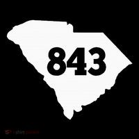 South Carolina 843 Area Code Women's Tank Top thumb 5