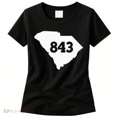 South Carolina 843 Area Code Women's T-Shirt