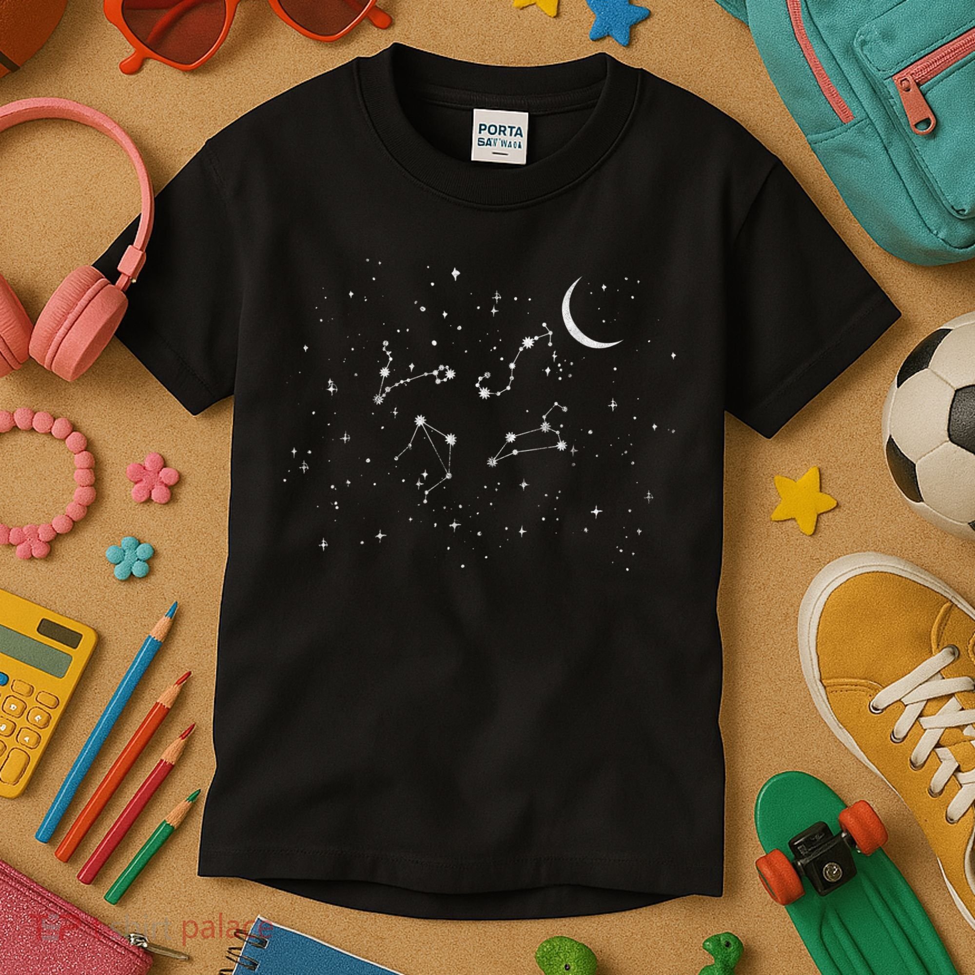 Stargazing Constellation Astronomy Lover Kids T-Shirt