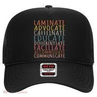 Sped Caffeinate Advocate Laminate Educate Teacher Hat thumb 0