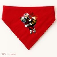 Santa Claus Astronaut In Space USA-Made Doggie Bandana thumb 0