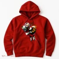 Santa Claus Astronaut In Space Hoodie thumb 0
