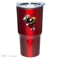Santa Claus Astronaut In Space Tumbler thumb 0