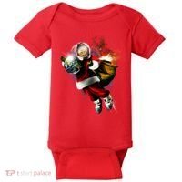 Santa Claus Astronaut In Space Baby Bodysuit thumb 0
