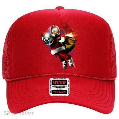 Santa Claus Astronaut In Space Hat