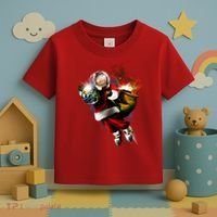 Santa Claus Astronaut In Space Toddler T-Shirt thumb 3