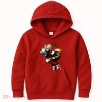 Santa Claus Astronaut In Space Kids Hoodie thumb 0
