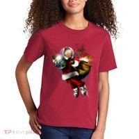 Santa Claus Astronaut In Space Kids T-Shirt thumb 2