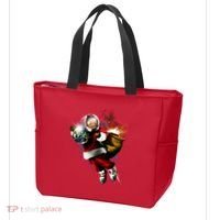 Santa Claus Astronaut In Space Tote Bag thumb 3
