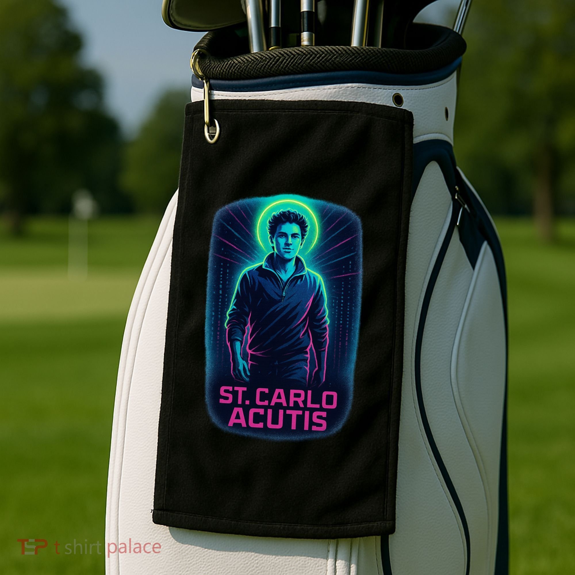  St. Carlo Acutis Golf Towel