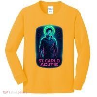  St. Carlo Acutis Kids Long Sleeve Shirt thumb 0